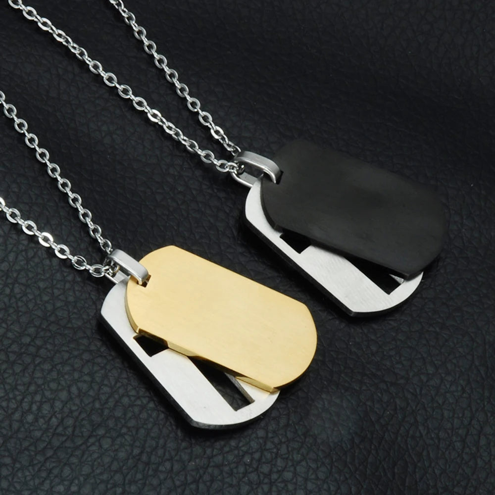 Prayer Tag Necklace