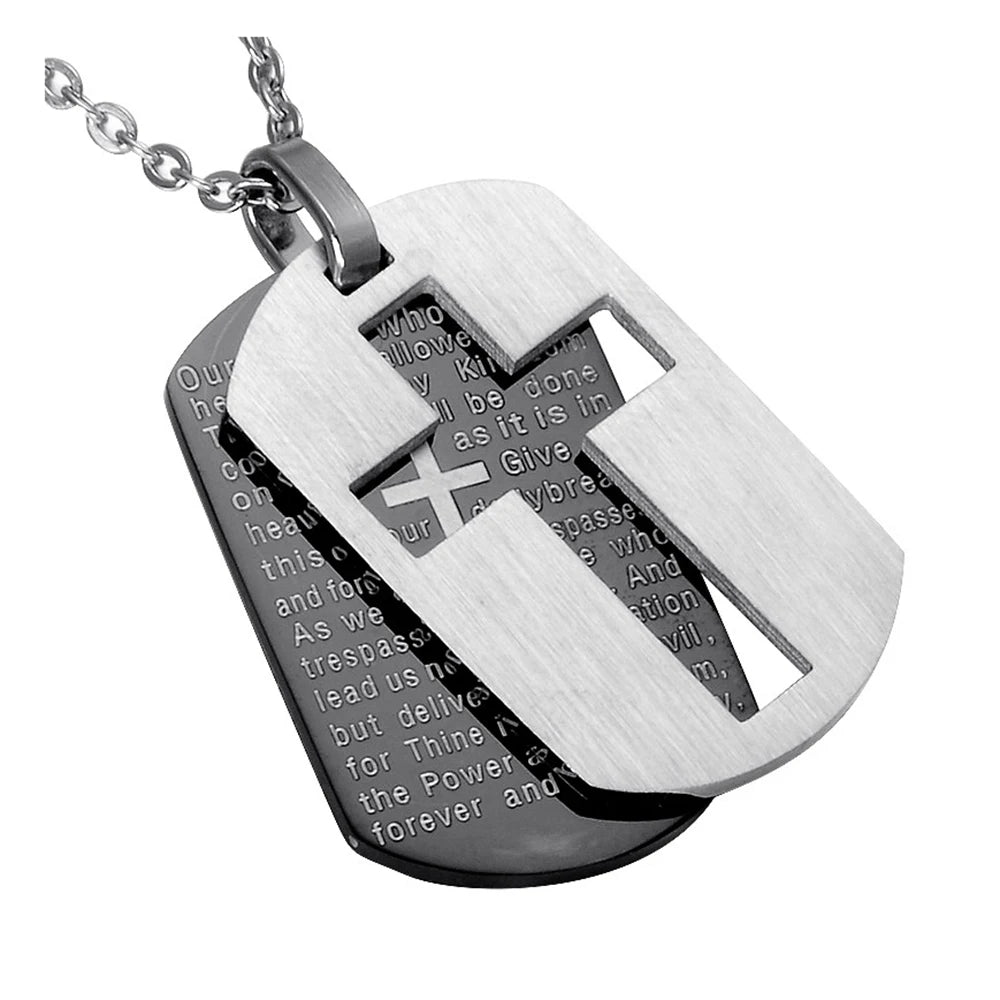 Prayer Tag Necklace