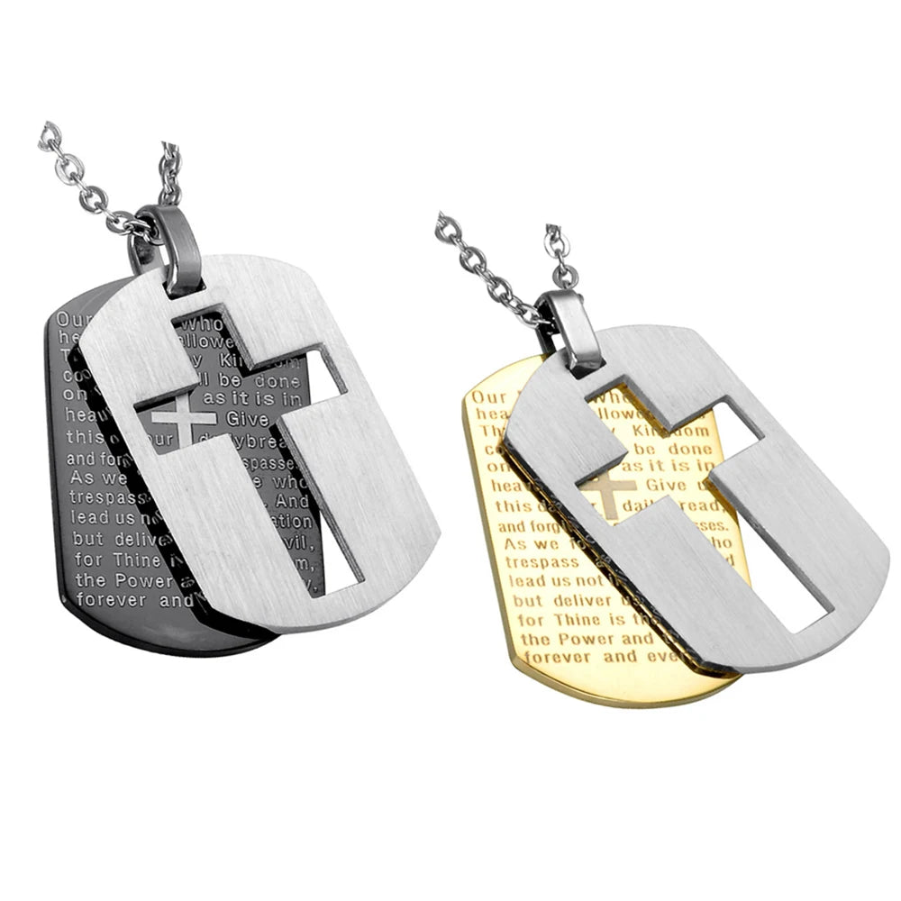 Prayer Tag Necklace