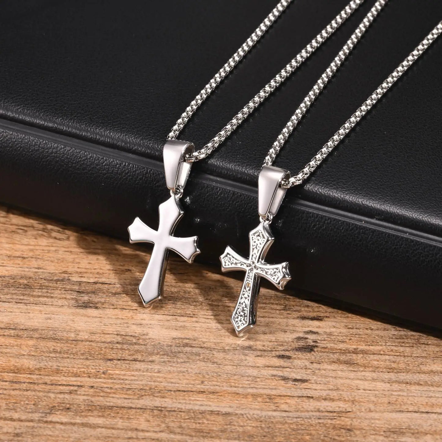 Faith Forged Cross Necklace