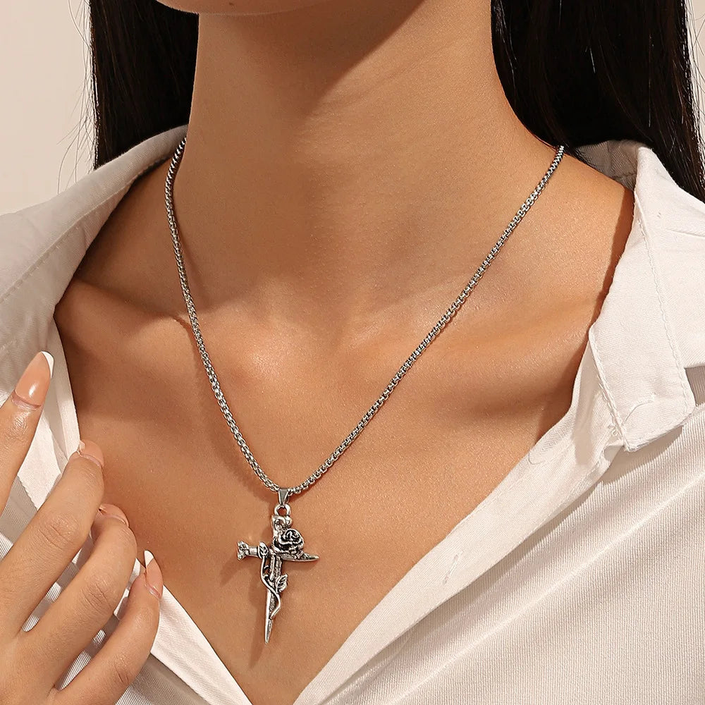 Rose of Faith Necklace