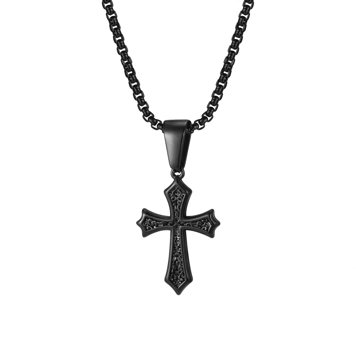 Faith Forged Cross Necklace