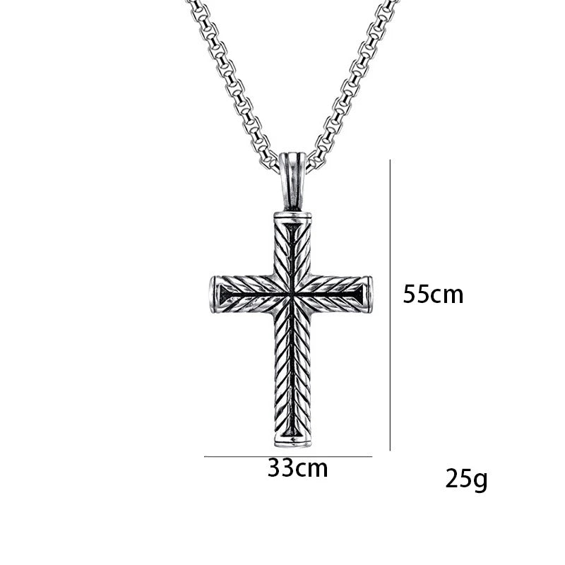 Twisted Faith Necklace Description: