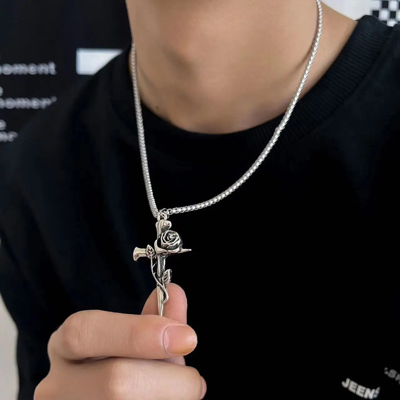 Rose of Faith Necklace