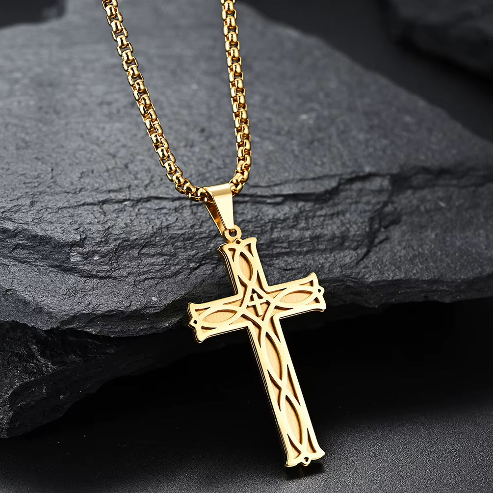 Eternal Celtic Cross Necklace