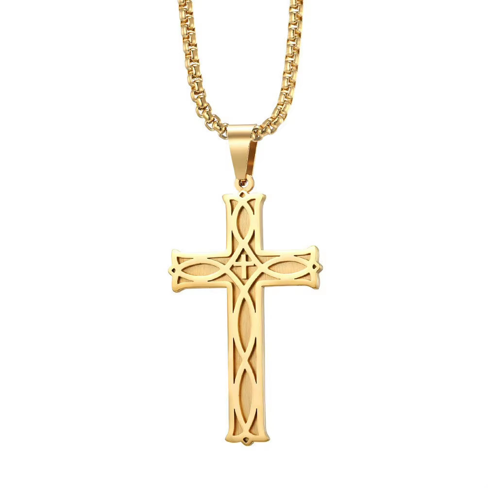 Eternal Celtic Cross Necklace