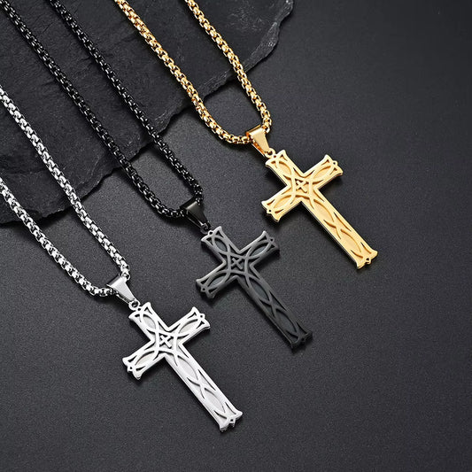 Eternal Celtic Cross Necklace
