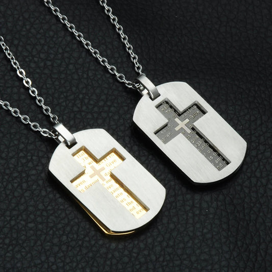 Prayer Tag Necklace