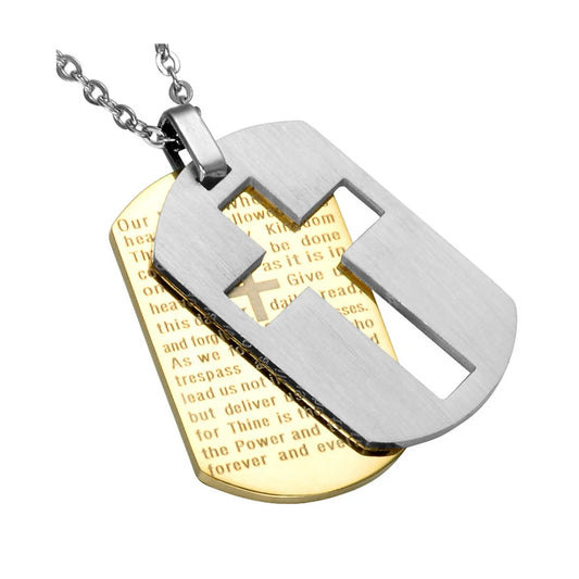 Prayer Tag Necklace