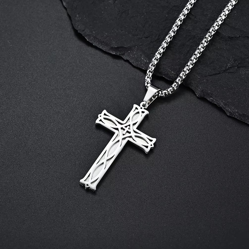 Eternal Celtic Cross Necklace